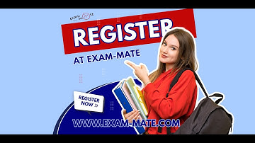 How to register on the exam-mate website?