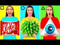 Desafío Formas Geométricas Alimentos | Momentos Divertidos Fun Fun Challenge