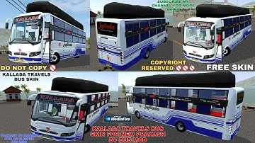KALLADA TRAVEL LIVERY FOR PRAKASH BV MAXIMA NON AC SLEEPER BUS MOD BY IBS GAMING