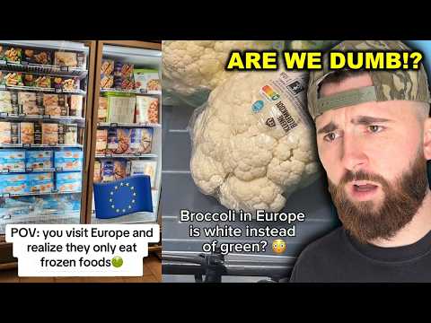 When Americans Visit European Grocery Stores we are cooked