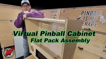 Virtual Pinball Cabinet Flat Pack Assembly