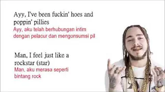 Post Malone - Rockstar Lyrics ft 21 Savage Terjemahan Indonesia240p Post Malone - Rockstar Lyrics ft 21 Savage Terjemahan Indonesia240p