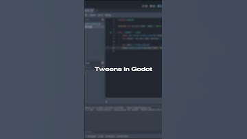 Tweens are a great way to transition from one point to another smoothly #coding #godot #gamedev