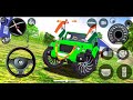 Modified Mahindra Thar😈Games:Indian Green Thar (Gadi Wala Games) Car Game Android Game - #2025