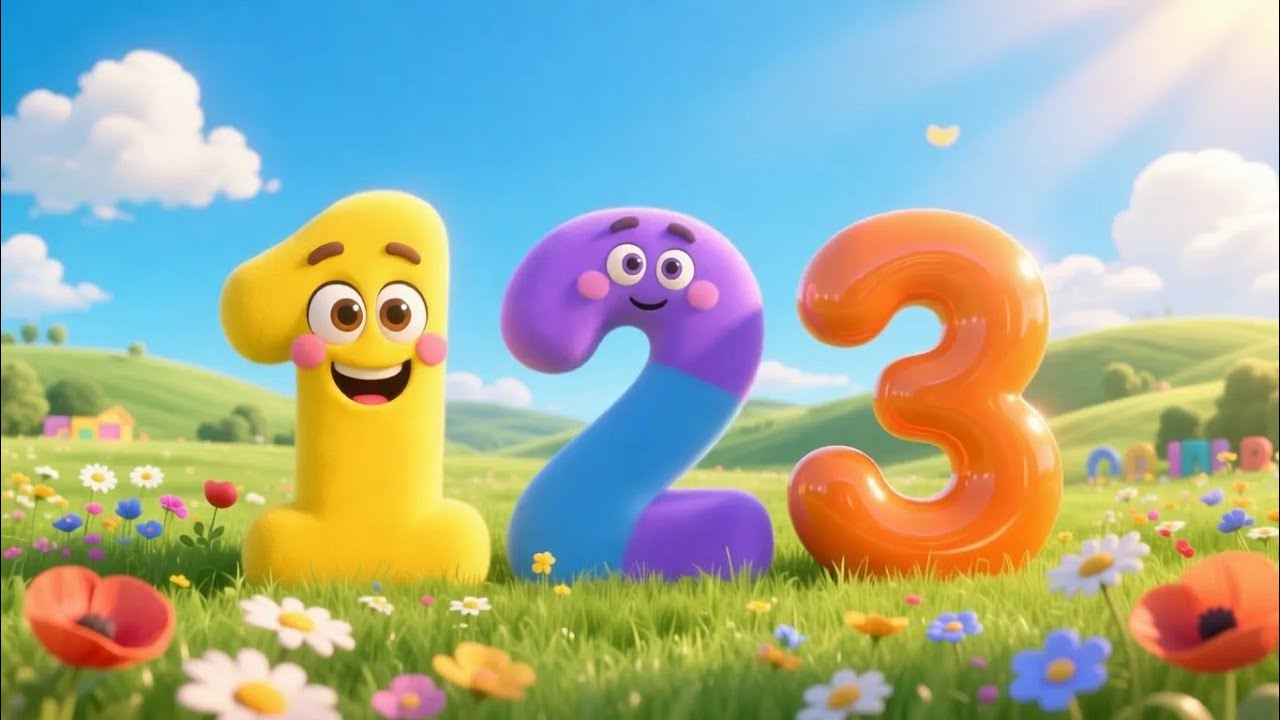 123 song | learn 123 with song||prenursery learning video, educational video for toddlers|