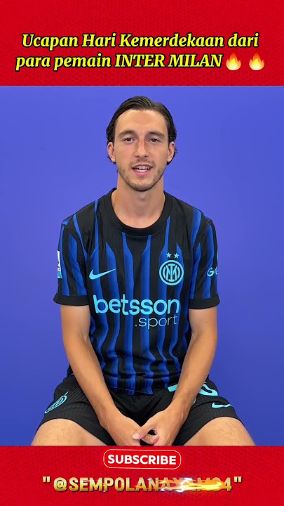 UCAPAN HARI KEMERDEKAAN DARI PEMAIN INTER MILAN🔥🦅🇲🇨⚽️#intermilan