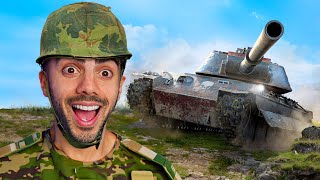 Thumbnail for MI PRIMERA VEZ MANEJANDO UN TANQUE! 😱