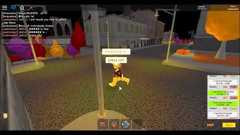 *New Jump Force glitch in SUPER POWER TRAINING SIMULATOR*