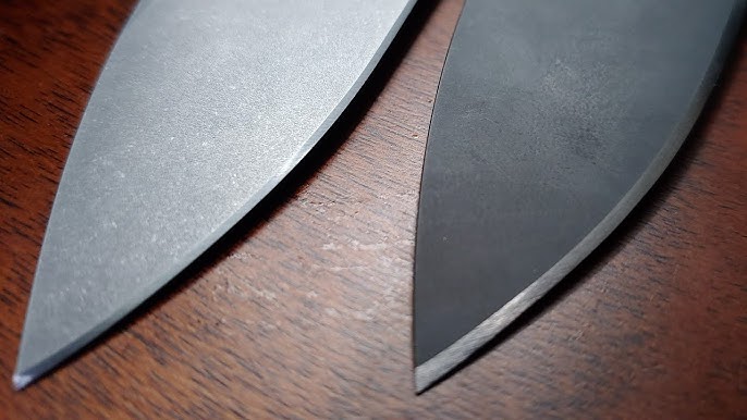 REQUEST] Does the sharpening angle change when using this knife sharpener  on longer knives? Not considering the curve of the knife. : r/theydidthemath