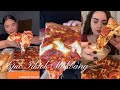 Ultimate TikTok Pizza Mukbang Compilation Domino S Pizza Hut Little Caesars More