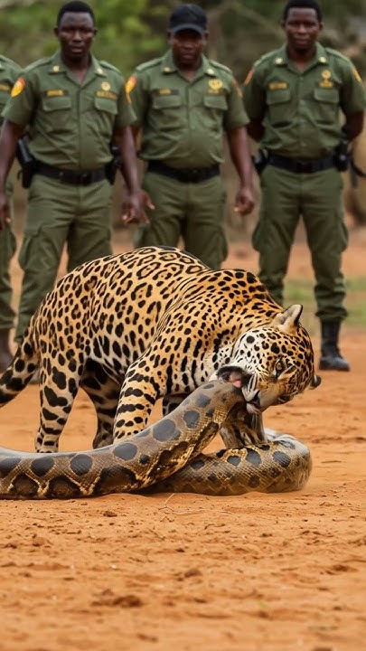 Mighty Jaguar vs Giant Python, Scary Moment! - YouTube