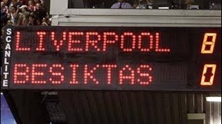 Liverpool - Beşiktaş 8-0 Maç Özeti 2007