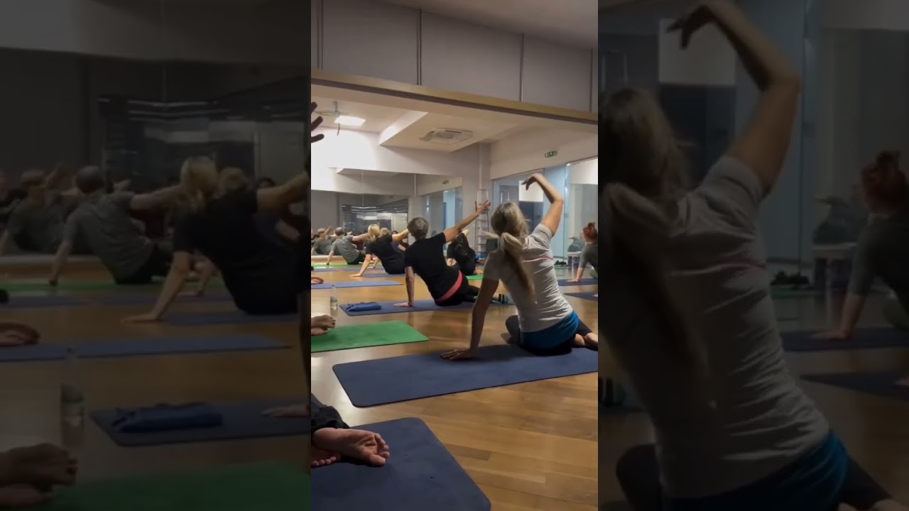 Видеоотчет с мастер-класса Port de Bras. Фитнес-клуб "Wellness Park".