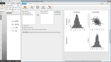 Simple Regression in Jasp version 0.7