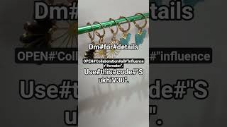 Open#'collaboration'#"Influencer"#"Creator".#Use#this#code#"SukhiV30".