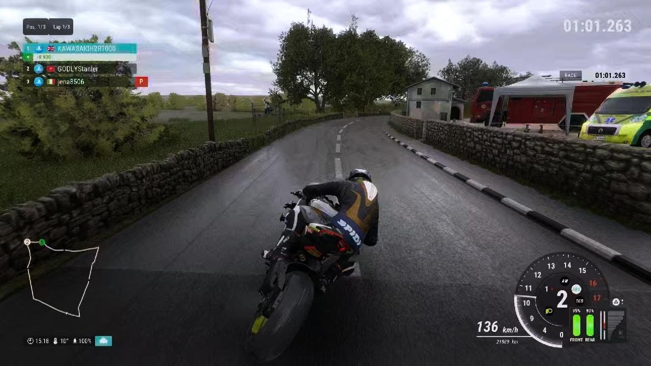 RIDE 5 WET RACE🔥🤯🔥 SOUTHERN 100 (SUPERLEGGERA V4)