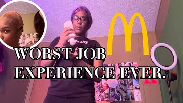 GRWM FOR WORK: *fast food edition* WORST JOB EXPERIENCE EVER ! 🙅🏽‍♀️🚫