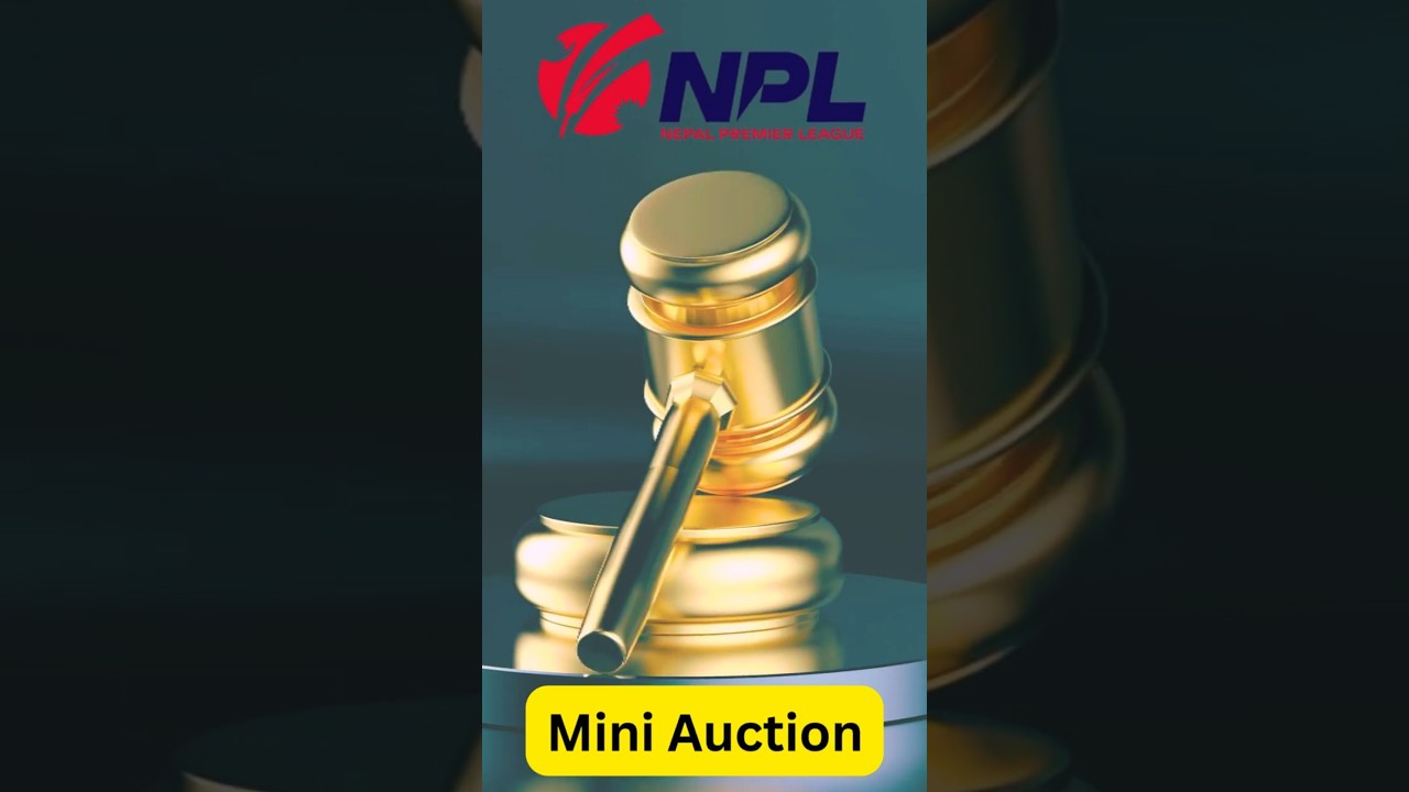 NPL 2025 Mini Auction Explained! 🇳🇵 Don’t Miss Player Registration Details 🏏 #NepalCricket #NPL2025