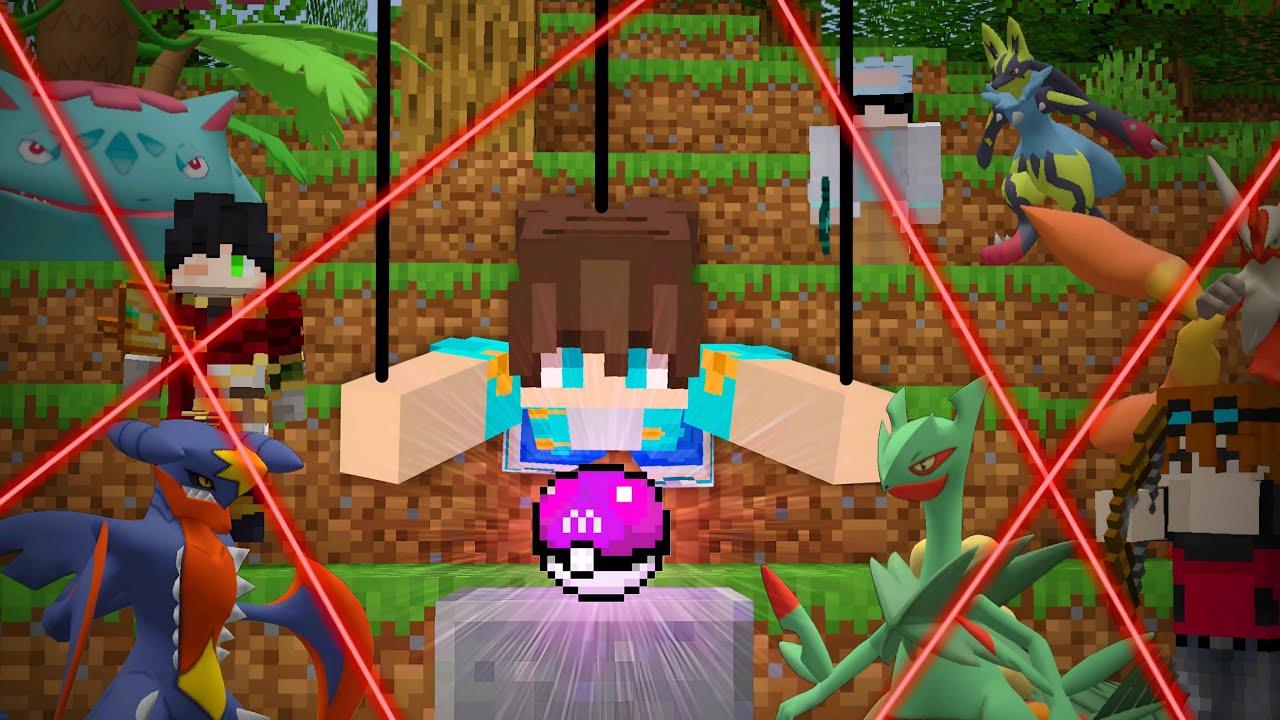 ROUBEI MEU AMIGO NO MINECRAFT PIXELMON MEGA