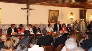 TOMAR – Salão nobre da Santa Casa recebeu encontro de instituições com Passos Coelho e Paulo Portas