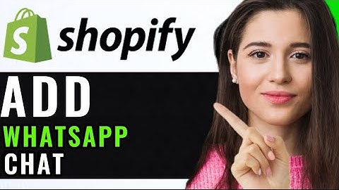 ADD WHATSAPP CHAT ON SHOPIFY STORE! (EASY GUIDE)