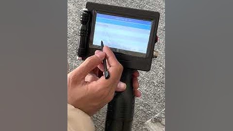 Hướng dẫn sử dụng máy in cầm tay CD850