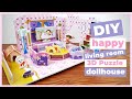 Unboxing 3d puzzle happy living room diy  puzzle for kids