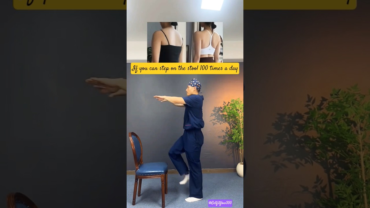 Prepare a chair and practice with