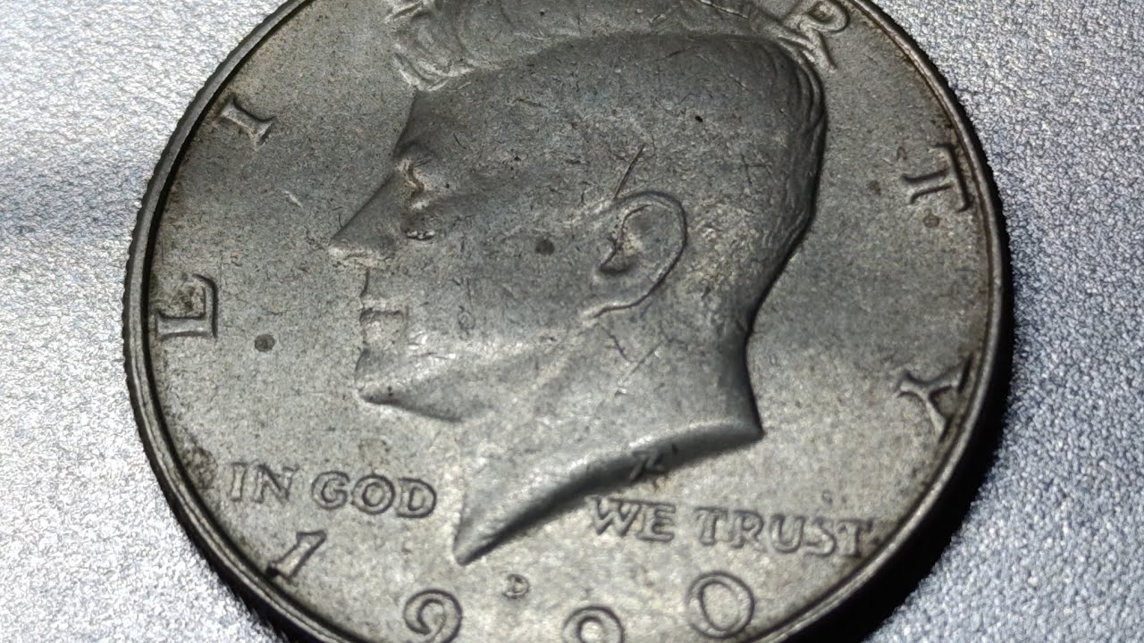1990年 アメリカ ハーフドル ケネディスーザン 1ドル硬貨 1990-D Half Dollar Worth $1,200?! 😱 #RareCoin#CoinCollecting
