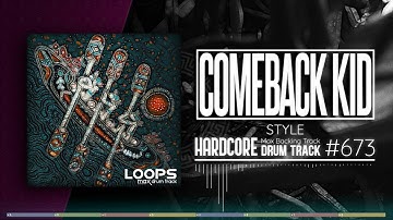 Hardcore Drum Track / Comeback Kid Style / 100 bpm