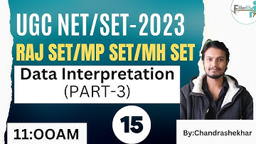 11:00 AM- UGC NET/MP-SET/Raj-SET 2023 | #12 Math Class|  UGC NET Class 2023 | Raj SET Exam 2023 #15