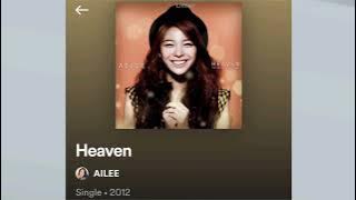 Heaven | Surga – Ailee (Lirik terjemahan IND/ENG)