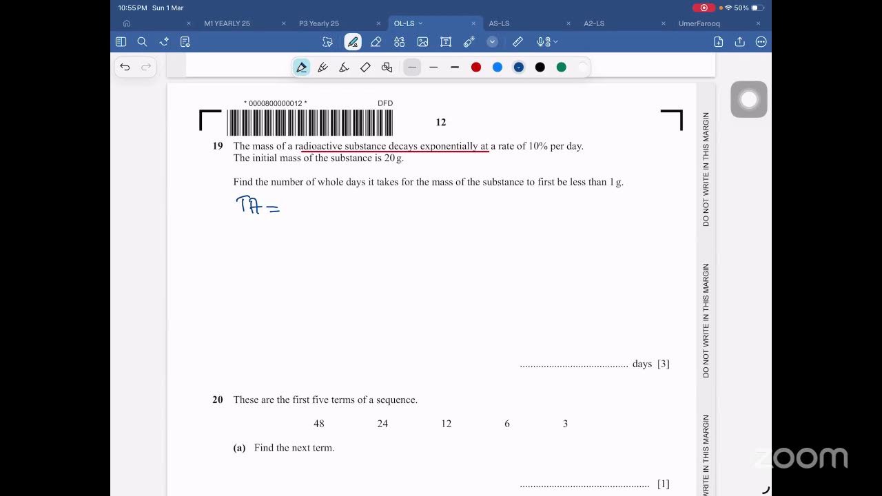 IGCSE OCT/NOV 2025 PAPER 41