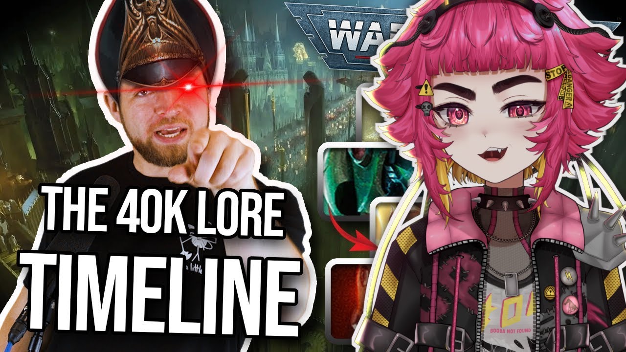 FIRST TIME Reacting To The Warhammer 40k Timeline! Reacting to Bricky