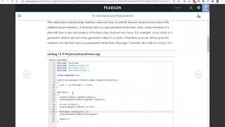 Full Daniel Liang C++ Section 15.6 Guide
