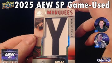 Box Break | 2025 Upper Deck AEW SP Game-Used