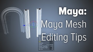 Maya Mesh Editing Tips