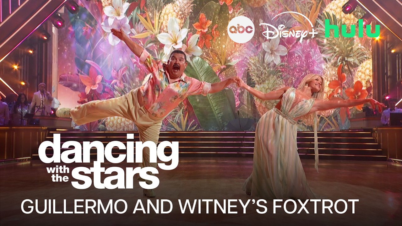 Guillermo Rodriguez and Witney Carson’s Yacht Rock Foxtrot | Dancing with the Stars