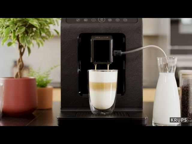 Automata kávéfőző Krups Evidence Eco EA897B10 - hogyan tisztítsa a  tejhabosító fejet? - YouTube