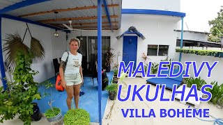 PANIKA V PŘÍMÉM PŘENOSU , Maledivy , Ukulhas , Villa Bohéme