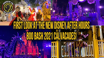 First Look at the New Disney After Hours Boo Bash 2021 CALVACADES!