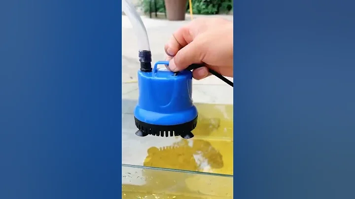 Fish tank bottom suction submersible pump, leaving no fish feces and food residues😎😎🥰