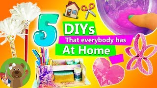 5 DIY ideje sa stvarima koje svi imaju kod kuće / Napraviti genijalne STVARI