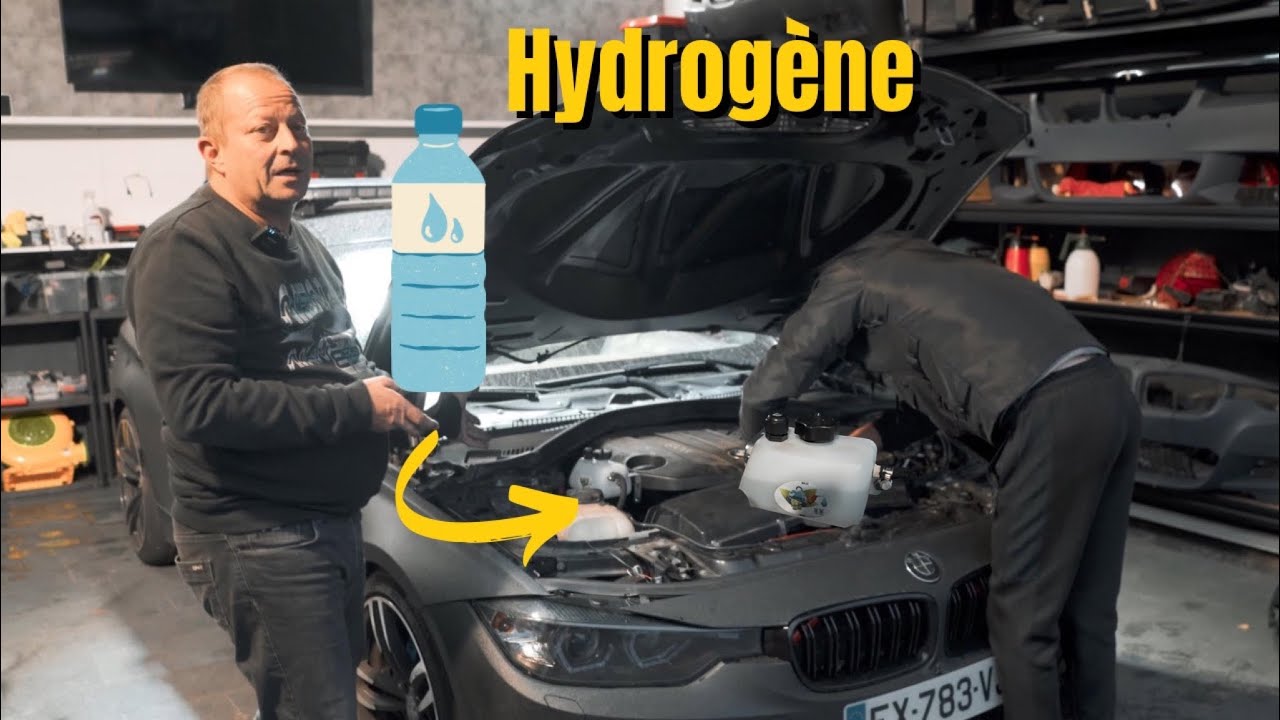 On économise jusqu'à 30% de carburant grâce à l'eau - installations kit hydrogène sur ma F30