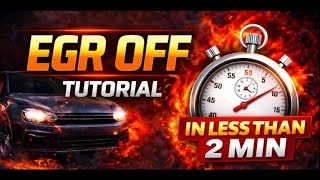 Chip tuning tutorial - EGR OFF Bosch EDC16U34 (VW, AUDI, SKODA, SEAT) P0400 P0401 P0402 P0403 P0404