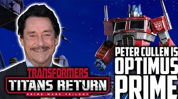 PETER CULLEN IS OPTIMUS PRIME IN TITANS RETURN