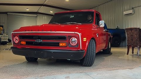New led side markers on 1968 Chevy c10 