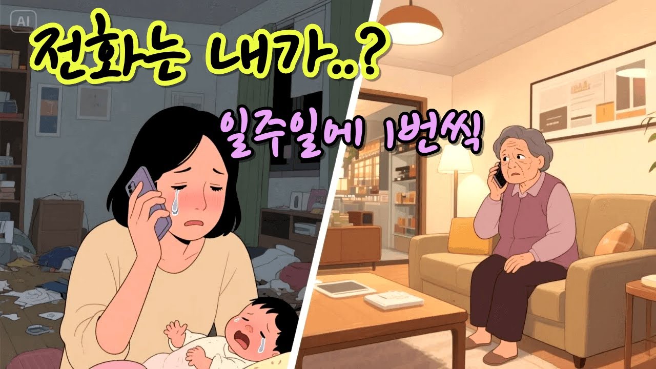 착한 며느리 그만두자, 전화하란 시어머니 달라졌습니다.