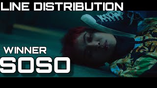 Download Lagu WINNER (위너) - SOSO Line Distribution (Color Coded) MP3