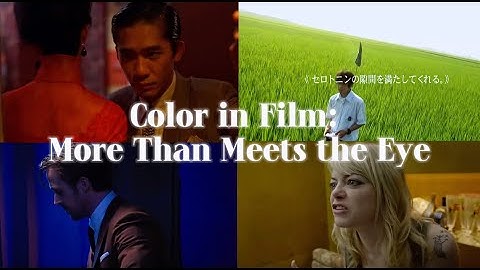 The Language of Color in Film